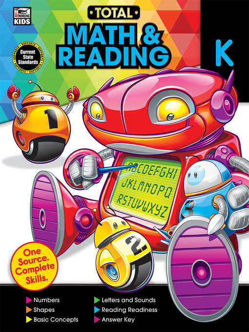 Title details for Total Math and Reading, Grade K by Thinking Kids - Available